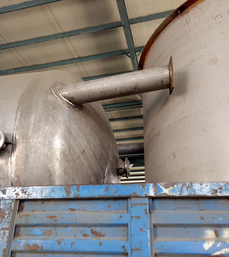 山西奇星農(nóng)藥合作螺旋板換熱器與MBR一體化污水處理設備